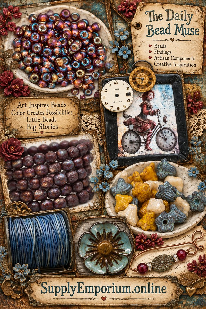 teribears's tweet photo. โฐ๐ฒ TIME TO RIDE! ๐ฟ๐
The clocks said HURRY.
The beads said ABSOLUTELY NOT.
Following directions? FOR THE BIRDS! ๐ฆ
The beads have taken the handlebars. This seems unwise. ๐
Check the Blog & Explore: https://t.co/r93ZdeNgWb
#DailyBeadMuse #Beads #SupplyEmporium https://t.co/L3D5grcB7a
