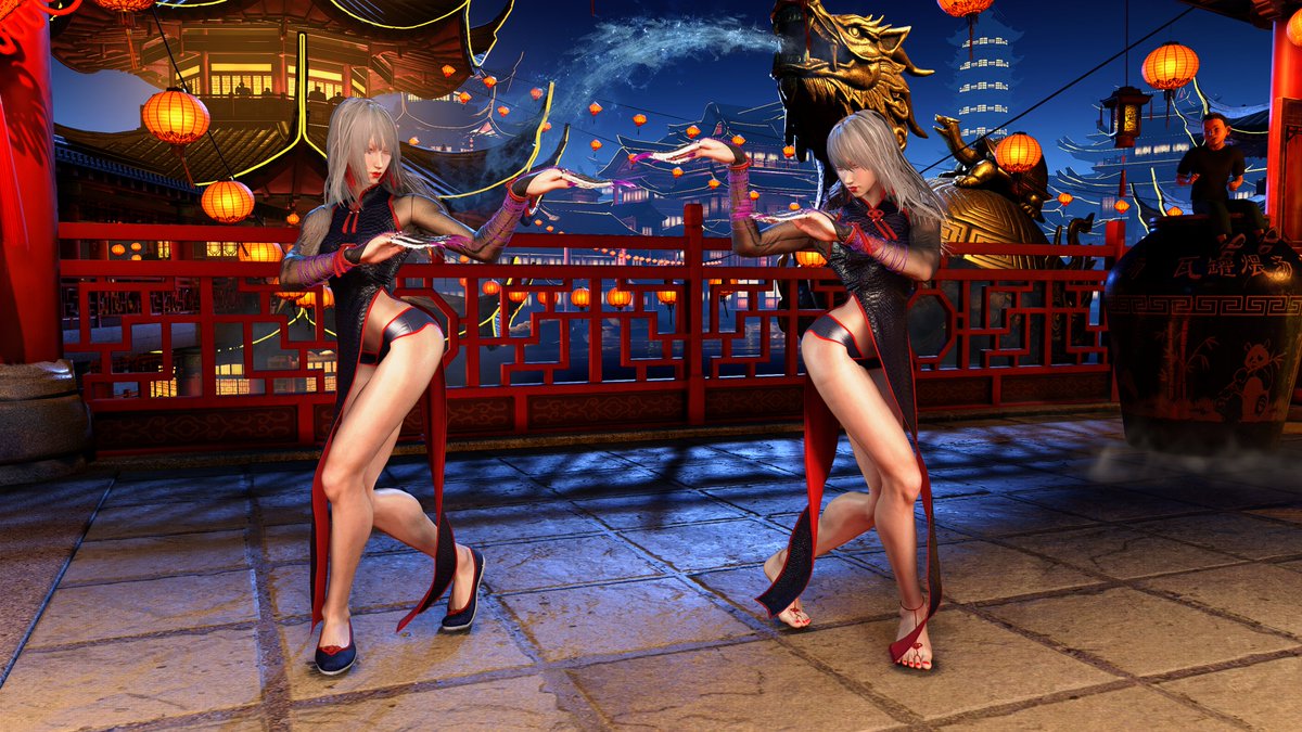 ZZtaiMods's tweet photo. New Aki barefoot mod #sf6 #aki https://t.co/hFLcuZd4hf