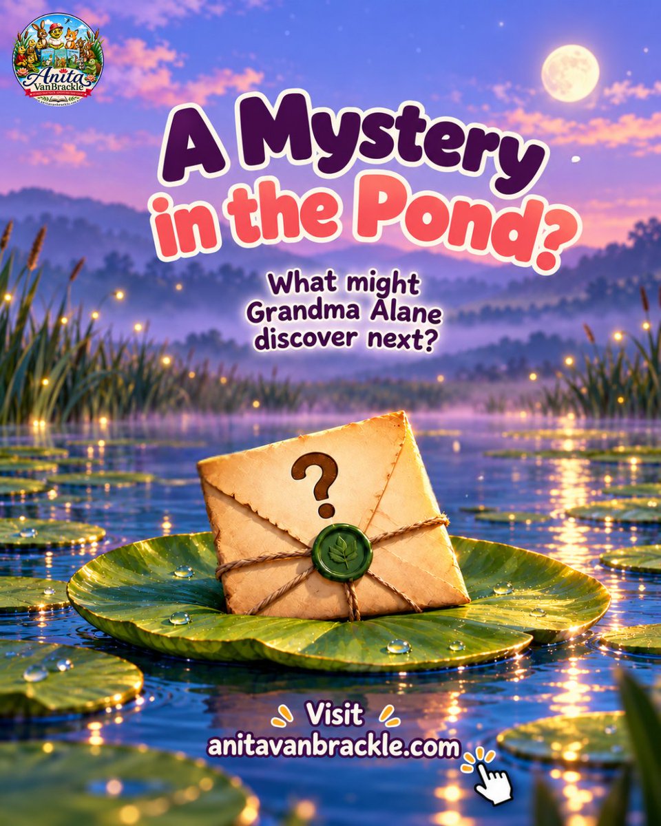 anitavanbrackle's tweet photo. A New Clue Has Appeared

A mysterious message at the pond sparks curiosity and invites young readers to guess what might happen next.

Explore more at https://t.co/V3lc1uiCmH

#ChildrensBooks #KidsLearning #Storytime #CuriousKids #AnitaVanbrackle https://t.co/wkySrc6V7T