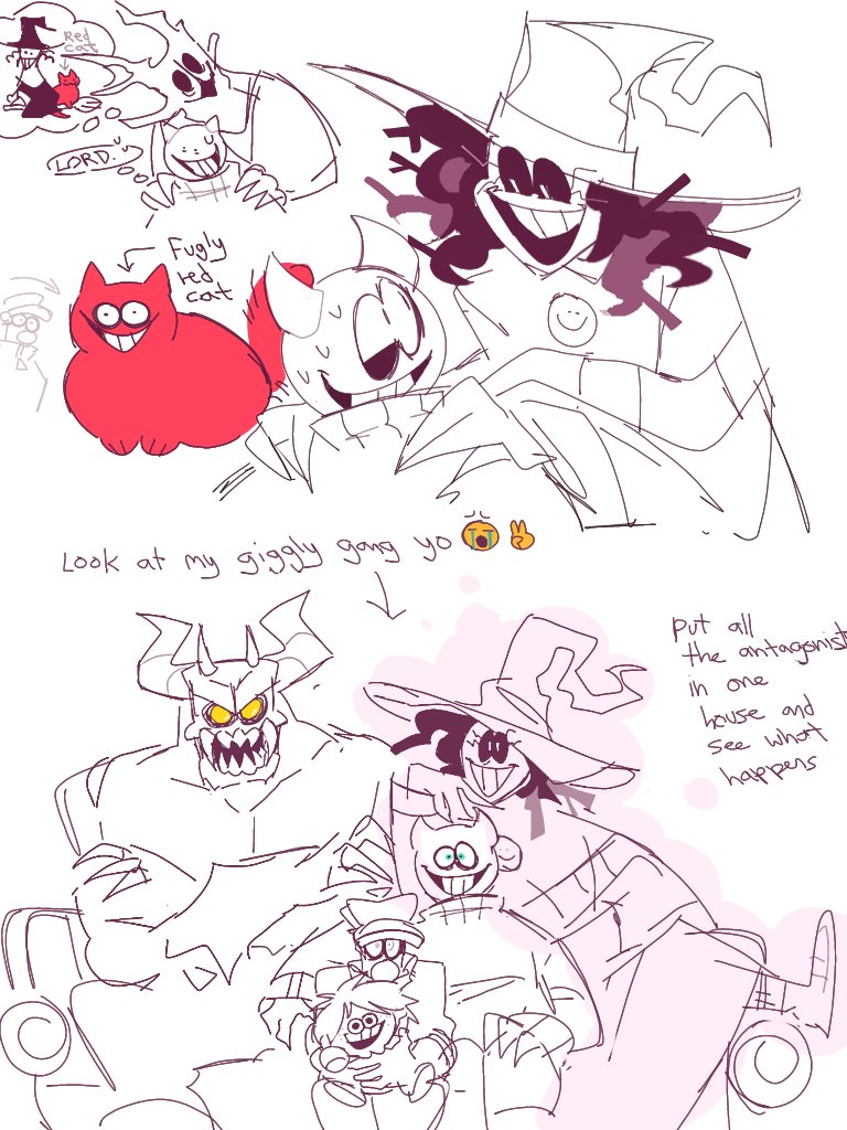 DyingEnddy's tweet photo. #spookymonth jumping from fandom to fandom https://t.co/5Q5spKXdle