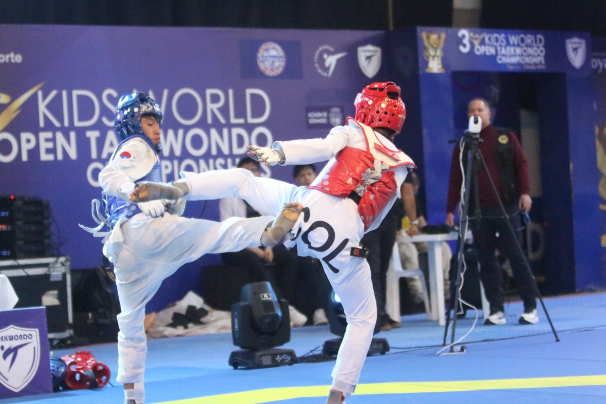 1anoticiass's tweet photo. El municipio de #Sogamoso, #Boyacá, es escenario de la cuarta edición del Kids World Open Taekwondo Champioships, que se desarrolla del 5 al 11 de octubre, con el apoyo de @Indeportesboy y la Liga de Taekwondo de Boyacá. https://t.co/0p7P462Jv5