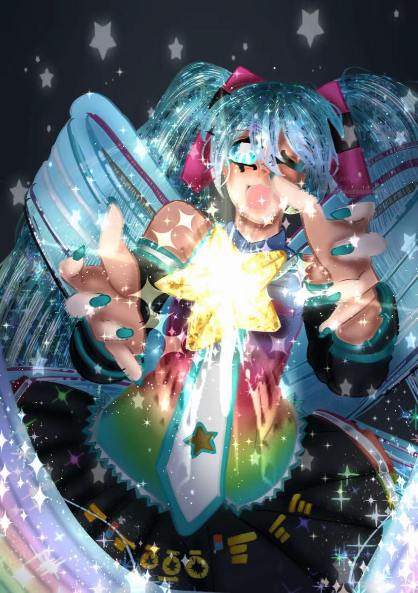 JMendivero59131's tweet photo. Rainbow Miku! :3

——

#hatsunemiku #miku #digitaldraw #art https://t.co/xM0QkQlSQt