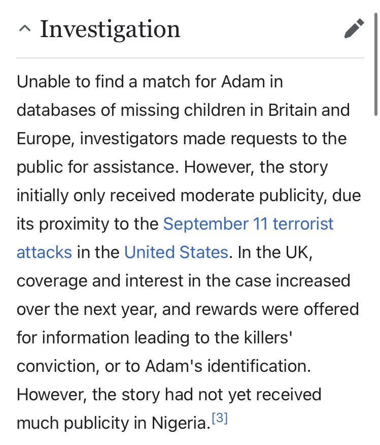 nixmao's tweet photo. a child’s torso was found in the thames and named ‘adam’ by police https://t.co/npTeFZsjFC