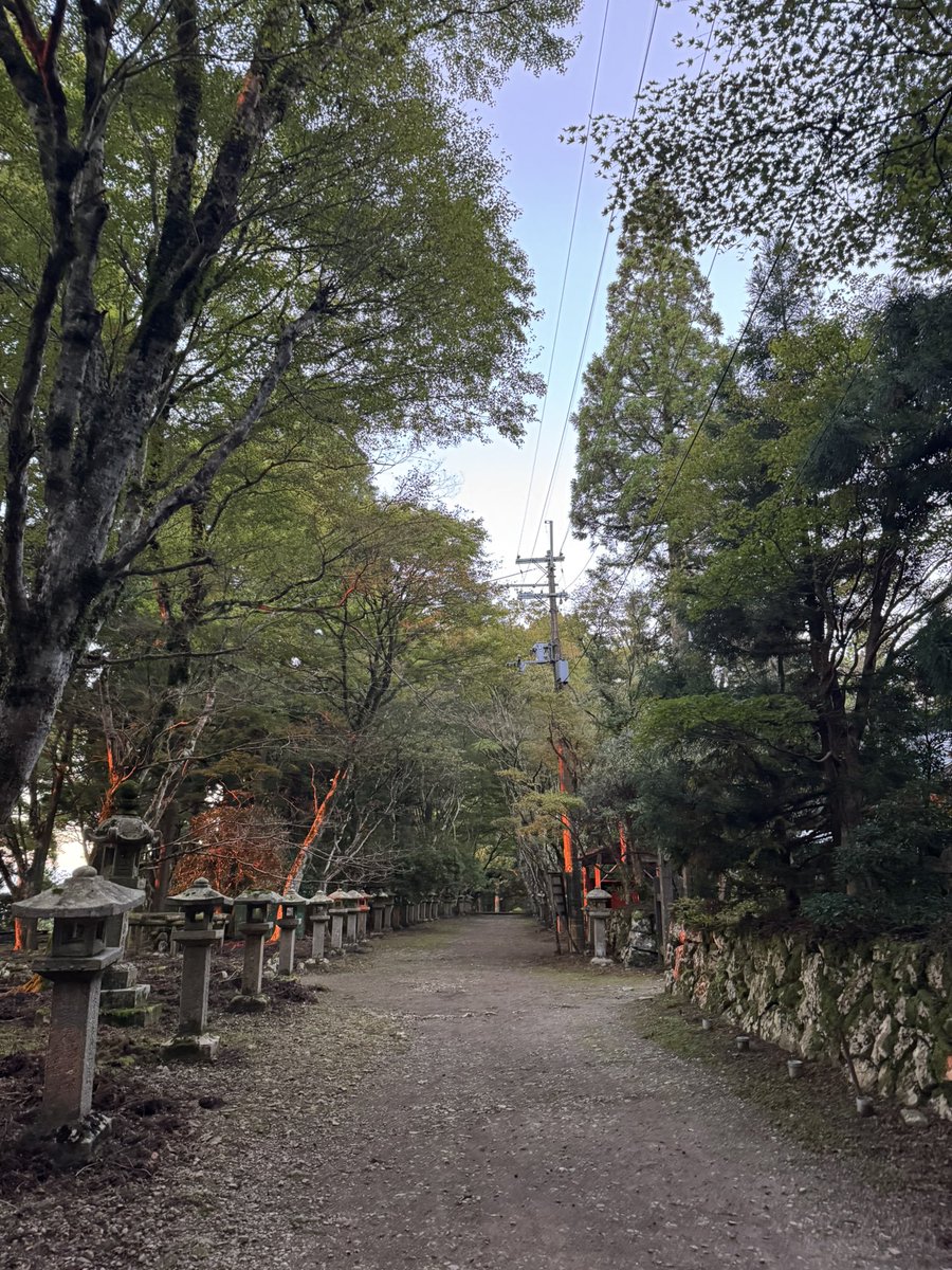 atagojinjya's tweet photo. おはようございます。
今朝の気温は９度で、天候は晴れとなっております。
どうぞお参り下さい。 https://t.co/JIWgOKpHjO