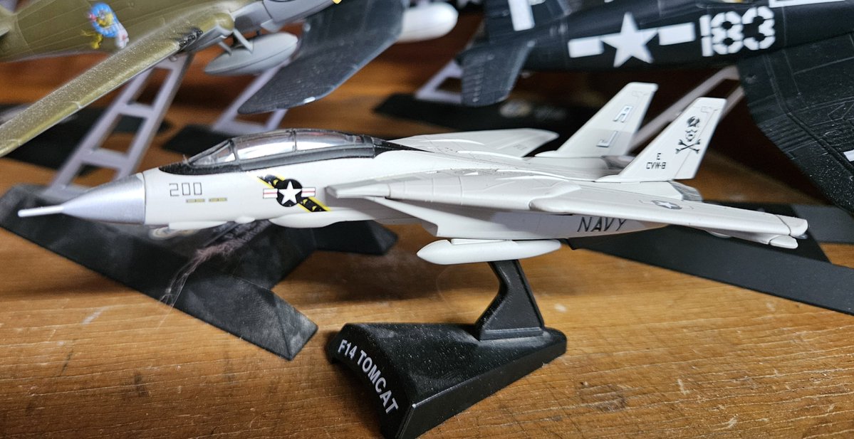 TRPhillips18's tweet photo. @TomcatJunkie Postage stamp series 1:160 scale. Fear the Bones! https://t.co/1dcqs1br4n