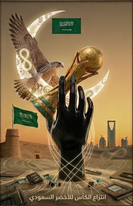 nuarhe's tweet photo. التاريخ لا يحكى بل ينتزع👌​صقر الخليج حين يتحدث  الميدان لغة الرموز  ​أبعد من مجر�� كأس حكاية صراع وشغف وأمجاد  ​من أعماق التحدي إلى قمة المجد الذهب لمن يستحقه👏👏 https://t.co/tXqdQAA4tk