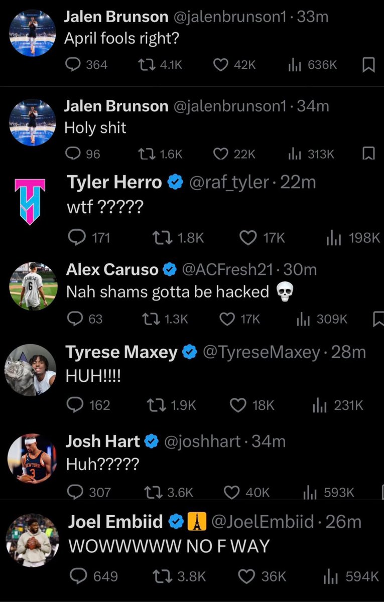 LockedBy23's tweet photo. nba players’ reactions say it all https://t.co/91Dq0ywcHM