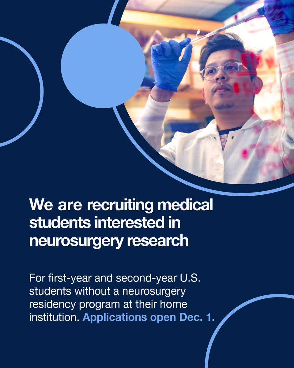 NeurosurgUCSF's tweet photo. Interested in #neurosurgery research? Get ready to apply to the EXPANSE program so you can spend the summer learning essential neuroscience techniques and research skills in labs run by incredible neurosurgeon-scientists across the country: https://t.co/gl0mXgTdJz https://t.co/P7h2KOfMpV