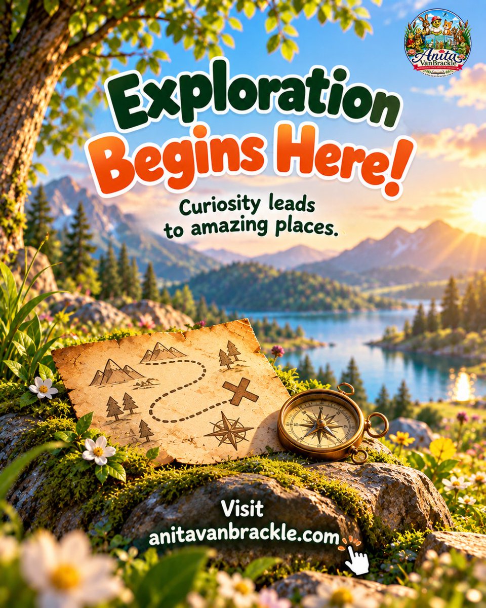 anitavanbrackle's tweet photo. The Next Clue Is Waiting

A map, a compass, and a hidden destination invite young readers to follow the trail and see where curiosity leads.

Discover more at https://t.co/V3lc1uiCmH

#ChildrensBooks #KidsLearning #AdventureForKids #CuriousKids #AnitaVanbrackle https://t.co/cukFKHsjGb