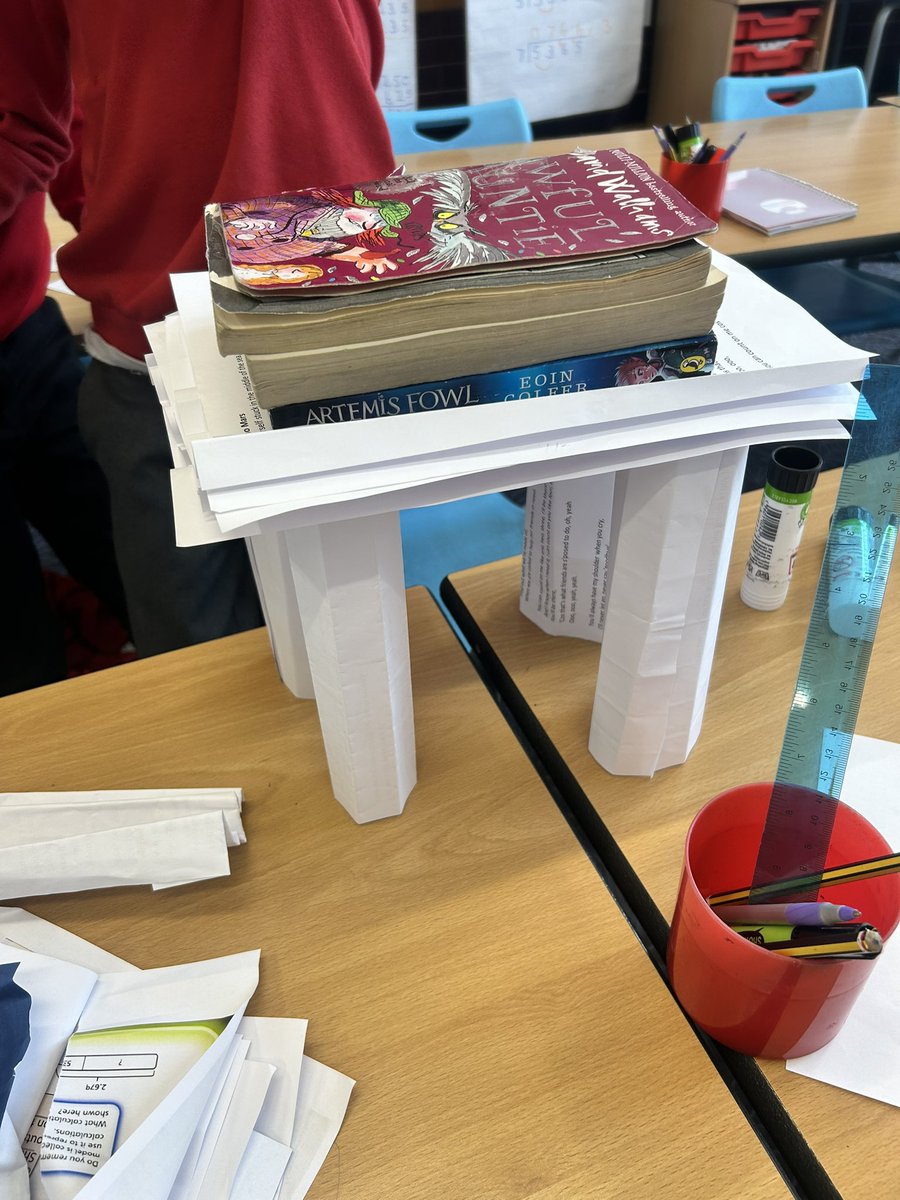 missiongrove1's tweet photo. Will it hold? 🏗️ Our South Site STEM Club spent their after-school session designing and building model bridges to test structural strength. Incredible teamwork and engineering skills on display! 👏 #STEM #FutureEngineers #LearningInAction https://t.co/qv8nK3Lrd3