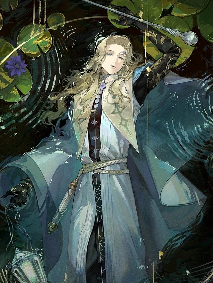 attieangel's tweet photo. one of the details i love about his hermit garment is that the hermit card almost always depicts a very old person, and in a way even if 6 is not “old” , due to his short lifespan, he is basically already living his last decades https://t.co/3yQQrCGhP2