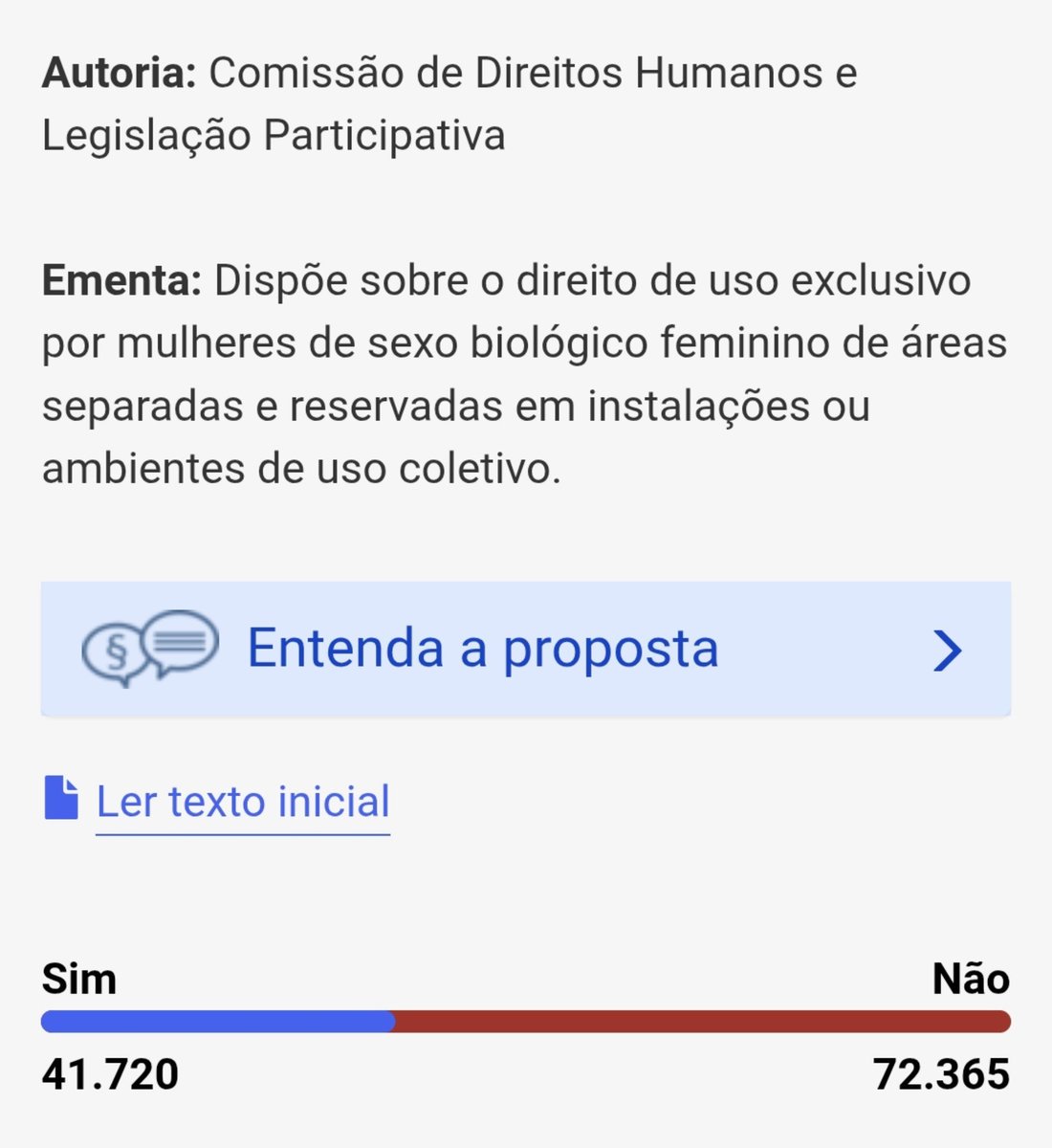 yorishine's tweet photo. 🚨🚩 ATENÇÃO! 

UMA CONSULTA PÚBLICA ESTÁ ACONTECENDO AGORA E PODE IMPACTAR O ACESSO DE MULHERES TRANS E TRAVESTIS A BANHEIROS FEMININOS.

SE VOCÊ É CONTRA ESSA PROPOSTA, PARTICIPE E VOTE "NÃO". 

LINK NOS COMENTÁRIOS https://t.co/ZtfqRmaZ88