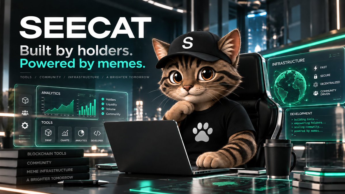SeeCat_Update's tweet photo. We’re building a few new technical tools for the project and aiming to have them ready by the end of this week.
Not ready to reveal everything just yet - but they’re designed to make solana:Eyvmi7QVpSXWbB7WLqf5ksfbRugaiFudubeLtpEDsnkh more useful for the community. More soon https://t.co/J8HShghnIV