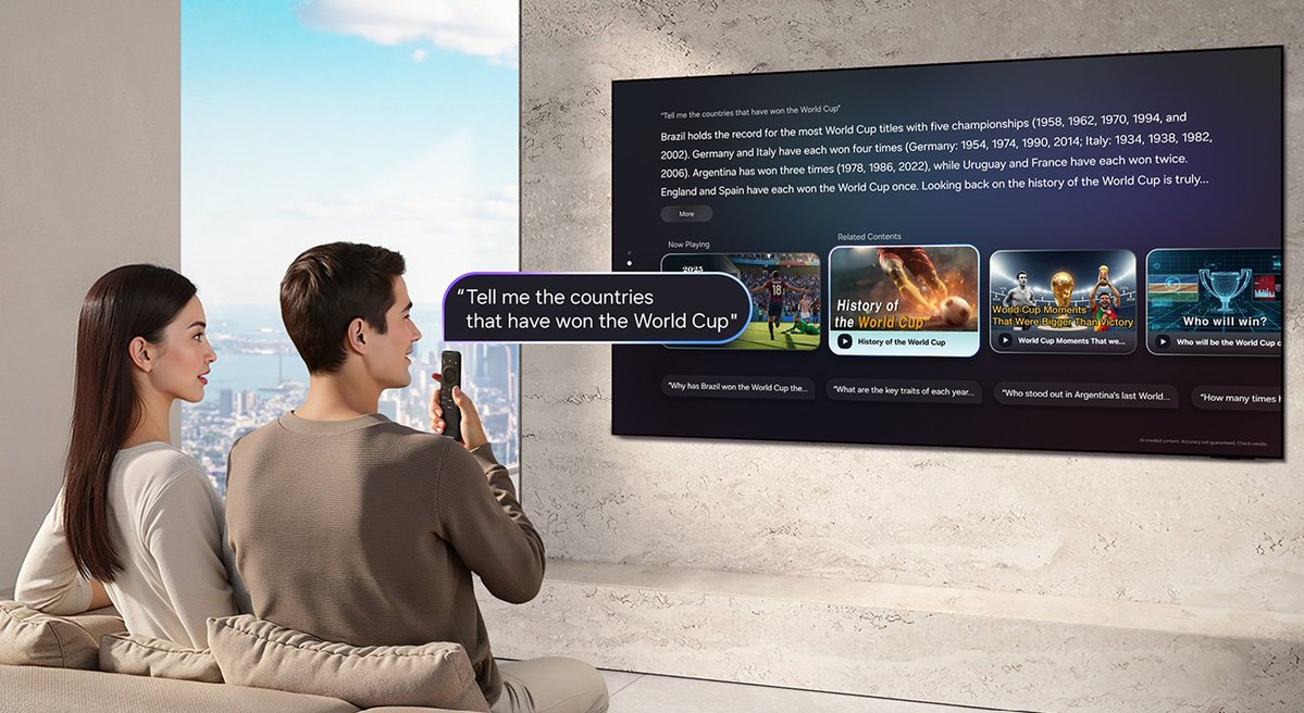 MaximoJerez8's tweet photo. Samsung Vision AI Companion se integra a través de SmartThings, permitiendo a las Smart TVs conectarse con dispositivos inteligentes del hogar (incluyendo protocolos Matter y Zigbee) para controlarlos y monitorearlos desde un lugar. https://t.co/kkiei7Av7F