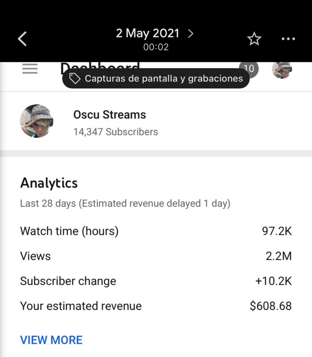 str1ms's tweet photo. DESCIFRÉ EL ALGORITMO DE YOUTUBE DESDE EL DÍA 1

Captura de hace 5 AÑOS haciendo +2.000.000 Vistas Mensuales con mi primer canal.  

No fue suerte. Todos mis trabajos acá: https://t.co/sUnLfzn2y5 https://t.co/y30c8rNHVK