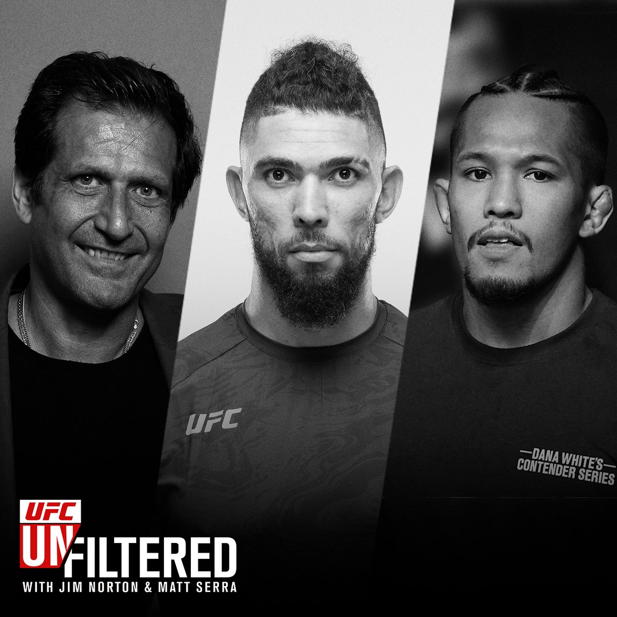 On the latest episode of @​UfcUnfiltered, Johnny Walker and Christian Natividad join the show!

Watch the full episode here ➡️: <https://t.co/zmihQjidLh> 
 [📷]