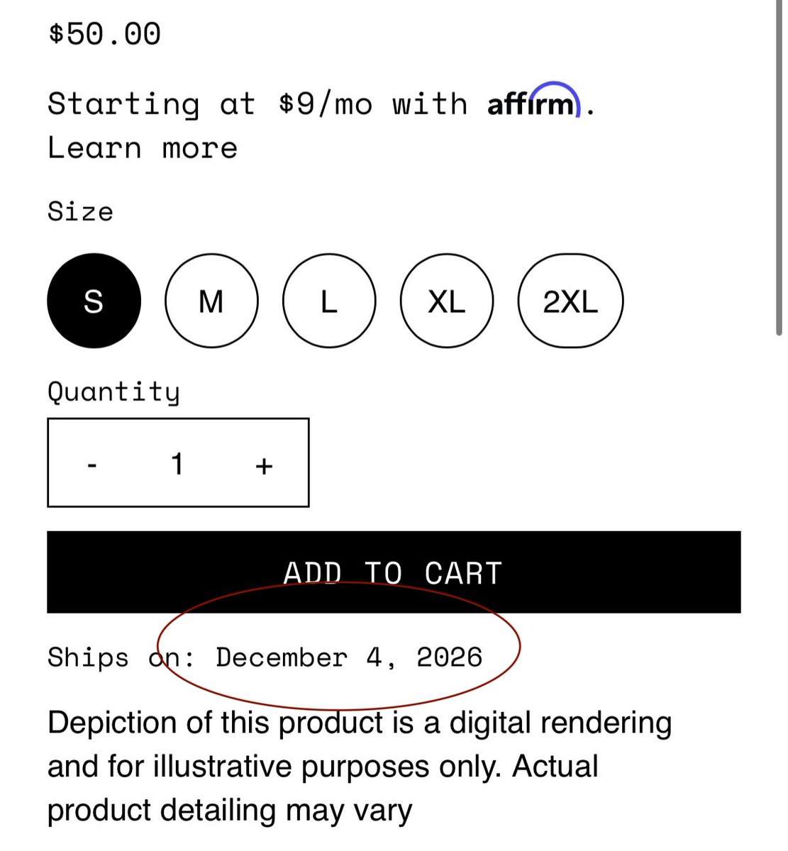 cartisburner__'s tweet photo. Playboi Carti‘s Whole Lotta Red merch is set to ship on December 4th 2026 🩸

Could Carti be gearing up for a Whole Lotta Red Deluxe drop on Christmas? 👀 https://t.co/kHzKLdKOrX