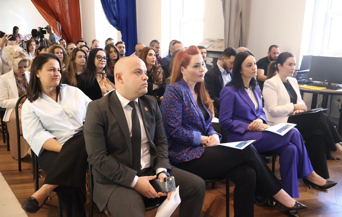 MegiFi's tweet photo. A valuable discussion at the “Hybrid Threats in Albania” workshop, organised by AKSK in cooperation with Hybrid CoE, on disinformation, foreign interference and strengthening our resilience to hybrid threats.

As Albania advances towards EU membership, it is strengthening its capacities, institutional coordination, and cooperation with the EU, NATO, the Hybrid CoE, and our partners to prevent and address these threats. Our response must be grounded in information verification, coordination before communication, and close cooperation with our international partners. 🇦🇱🇪🇺
In the face of threats that know no borders, our resilience depends on our ability to act together.