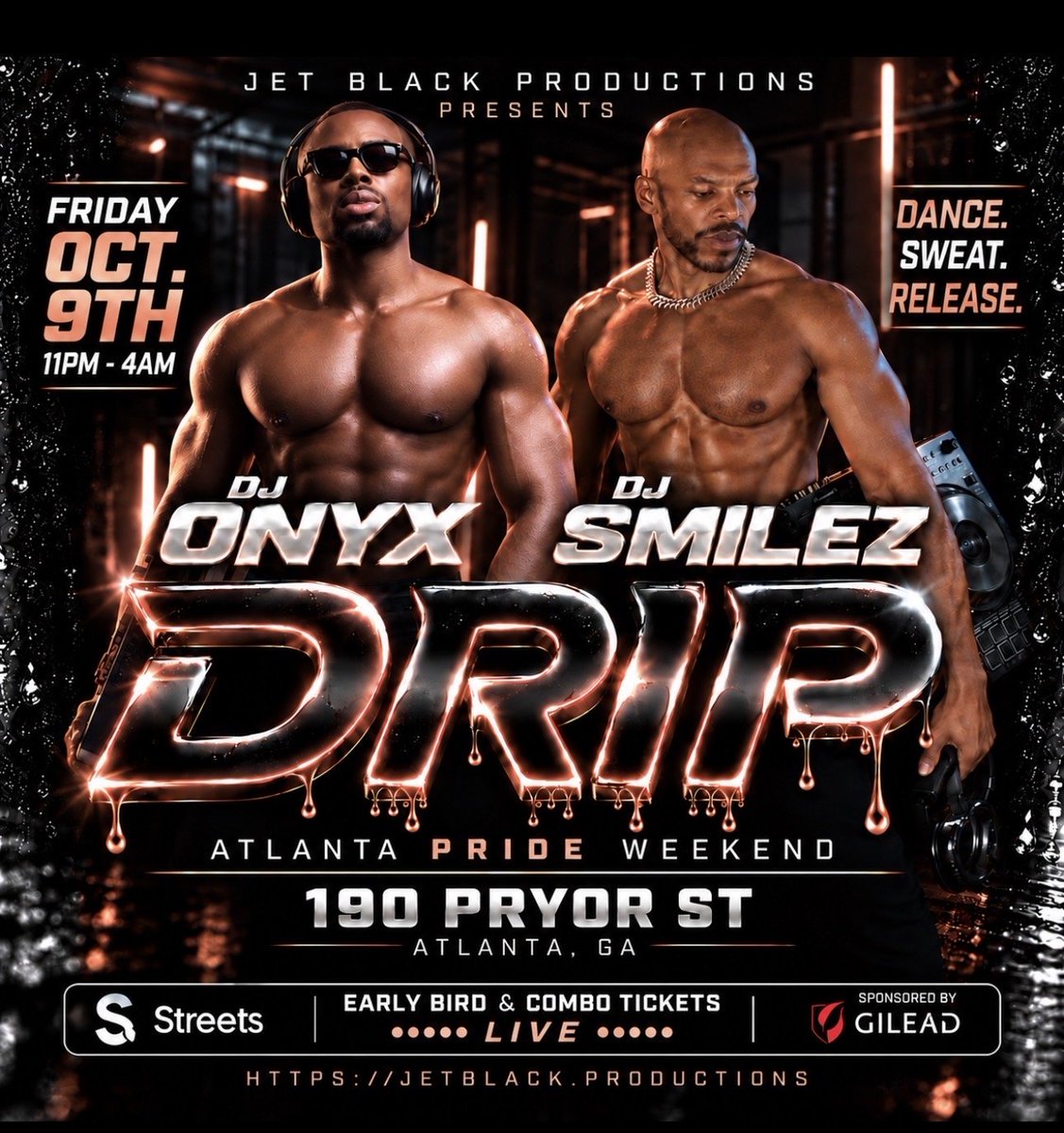 AtlantaGayEvent's tweet photo. DRIP
Fri, Oct 9th @ 11pm
Venue: 190 Pryor St, Atlanta, GA
https://t.co/xhHGuctRr5 https://t.co/bGpDddHuFv