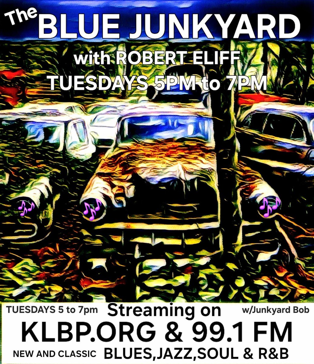 KLBPFM's tweet photo. TONIGHT from 5PM-7PM on The Blue Junkyard, cuts from Anthony Geraci, Donna Herula, Robert Lucas, Erroll Garner, George Benson, John Coltrane, Thee Sinseers, Altered Five Blues Band (Jeff Schroedl), Mark Hummel, June Core, Parlor Greens, B.B. &amp; The Blues Shacks (Andreas Arlt, https://t.co/viS5bfLBRA