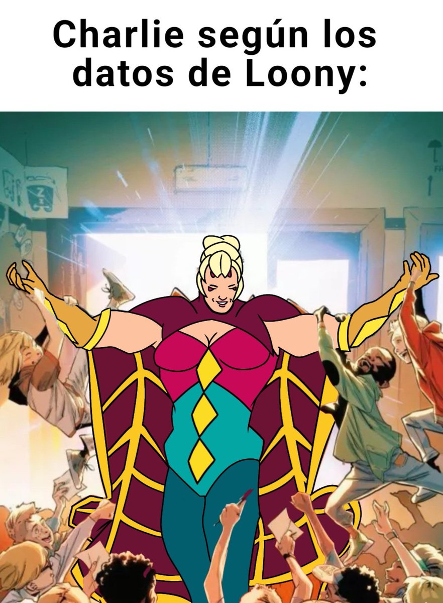 upildown's tweet photo. Increíble como Charlie ha actuado más como superhéroe que los tres pendejos de Supercity en 6-7 años. https://t.co/4coLvATe2M