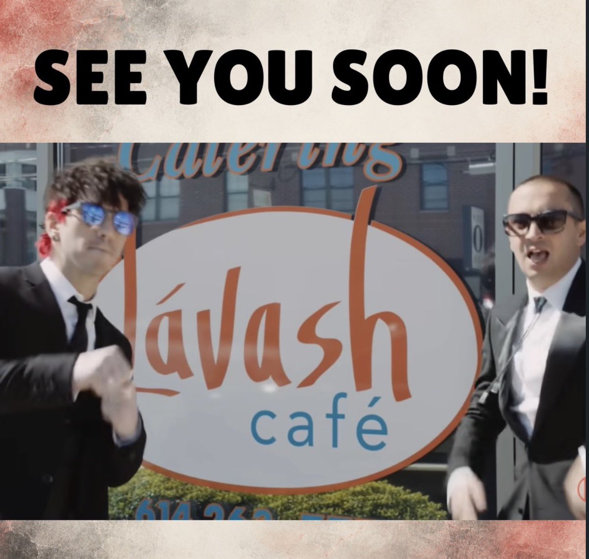 TOPMerchAlerts's tweet photo. LAVASH Cafe has posted some helpful information on their instagram for anyone planning on stopping by in Ohio next weekend!

#twentyonepilots https://t.co/1agOZWSoMC