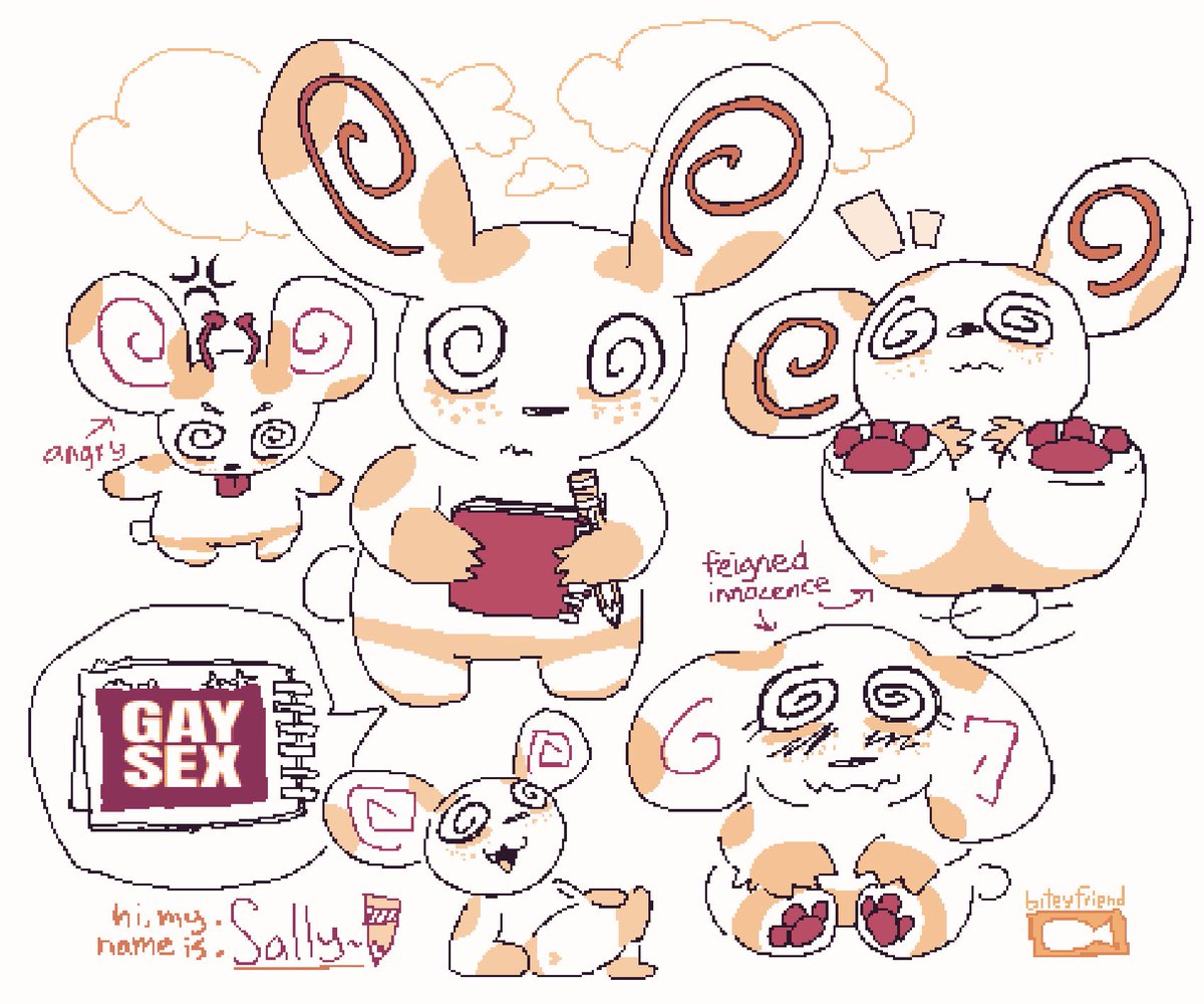 biteyfriend's tweet photo. hi i’m raising spinda awareness 
(by making a spinda pokésona)
😵‍💫💫🧡 https://t.co/vEBTM8PN7J