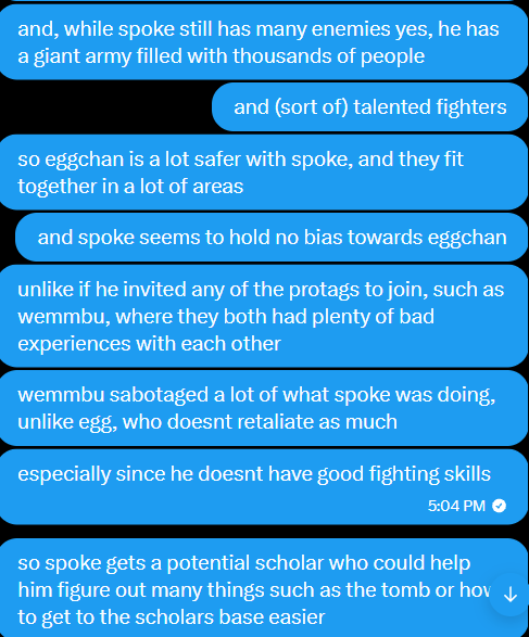Probnotactive2's tweet photo. oomf prompted me to talk about iris duo so heres my thoughts #irisduo #spokeishere #eggchan https://t.co/o3w3ERm6mn