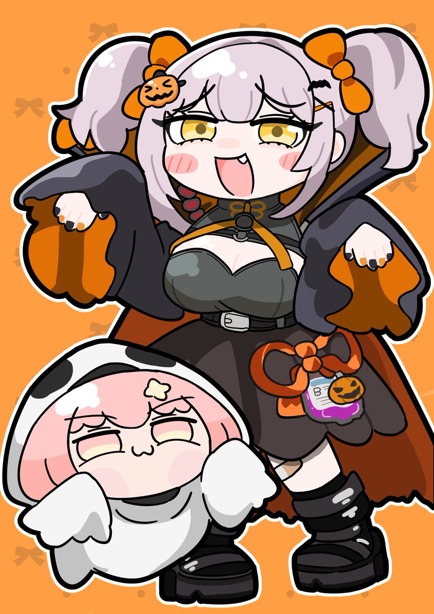 maitakesu's tweet photo. ハロウィン

#NIKKE #NIKKEfanart https://t.co/xLNfdYGeXx