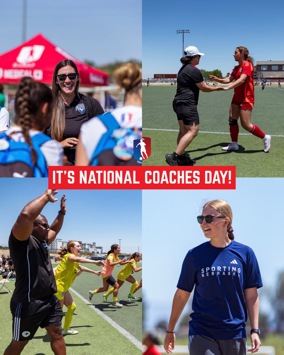 GAcademyLeague's tweet photo. Celebrating the many coaches across the Girls Academy + Aspire who lead, teach, and inspire the next generation of female athletes! 💙 https://t.co/3JphsO3hFK