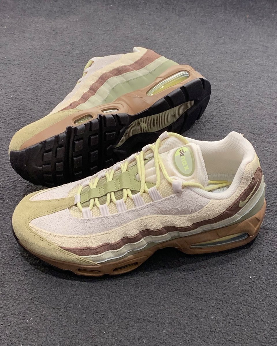 houseofheat's tweet photo. Nike Air Max 95 'Dusty Olive' Releases Soon 🫒😮‍💨 https://t.co/0uWMLWGoSa