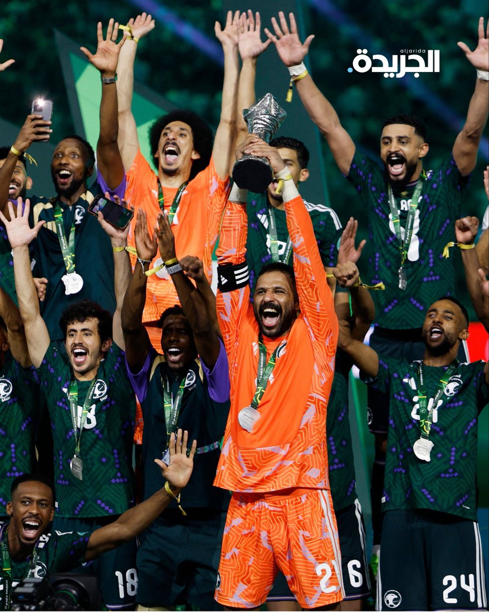 StatusARB's tweet photo. الأخضر السعودي يكسر صيامه بذهب الخليج من عروس البحر الأحمر 🏆🇸🇦.

#StatusARB https://t.co/1VJRDTTpnb