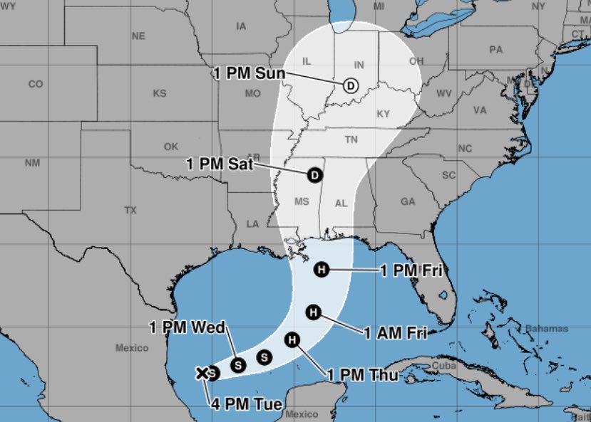 WW3_Monitor's tweet photo. A CATEGORY 2 HURRICANE IS EXPECTED TO MAKE LANDFALL ON THE GULF COAST OF THE UNITED STATES

🇺🇸🇺🇸‼️‼️‼️‼️‼️‼️‼️‼️‼️‼️‼️‼️‼️ https://t.co/4NZSUoeo55