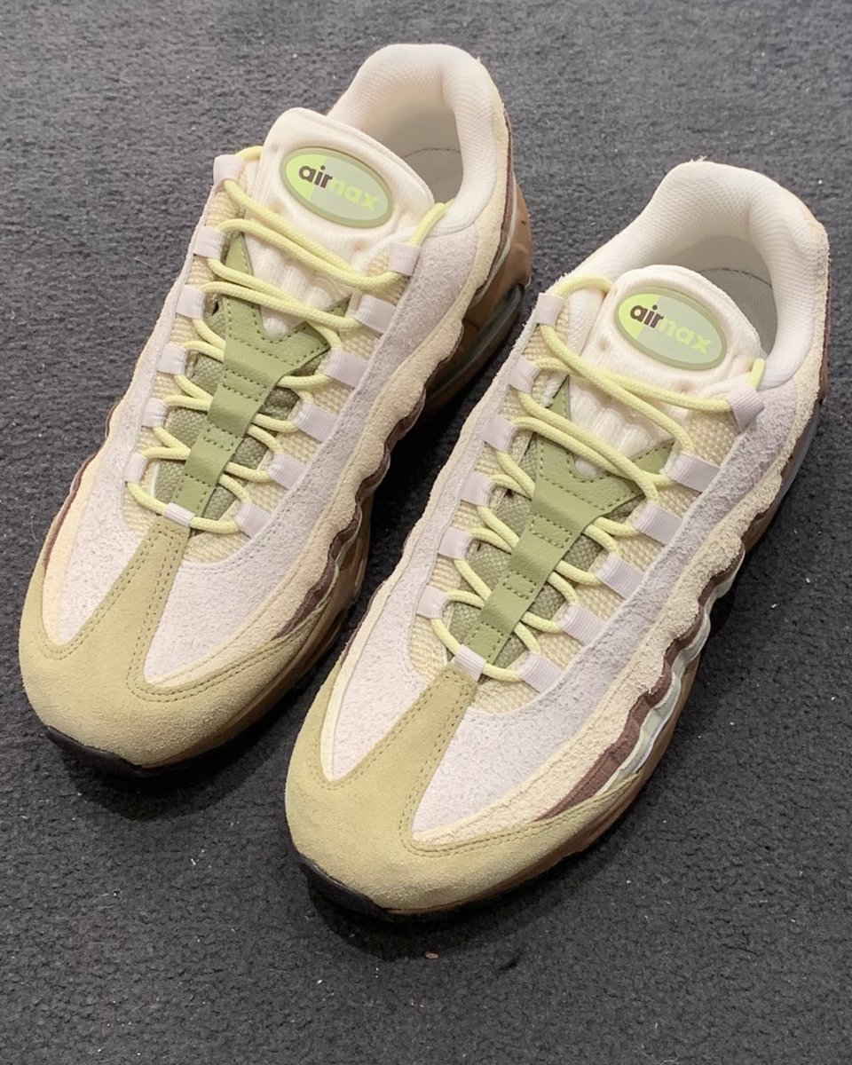 houseofheat's tweet photo. Nike Air Max 95 'Dusty Olive' Releases Soon 🫒😮‍💨 https://t.co/0uWMLWGoSa