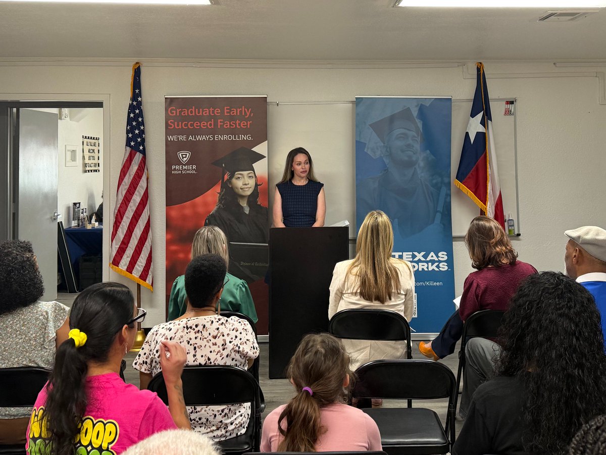 ResponsiveEd's tweet photo. ICYMI: Premier High School &amp; TexasWorks - Killeen Celebrate Dual Ribbon-Cutting Ceremony🎀✂️

Community leaders came together to mark the opening of new tuition-free educational opportunities for students and adults! 

READ MORE: https://t.co/uei05gZgYT https://t.co/mScUn1uLTE