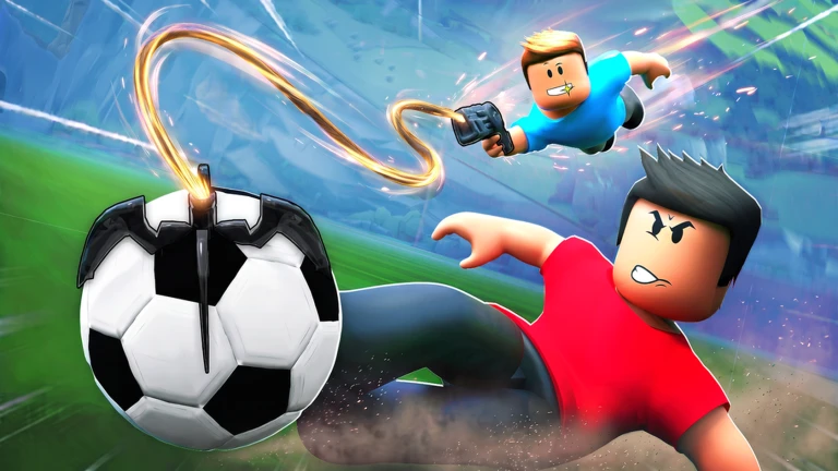 RobloxCreators's tweet photo. We sat down with @Repotted_ , the dev behind the hit game, Illegal Soccer, to get some of the secret sauce for making successful Roblox games. Here’s some tips, thoughts and behind-the-scenes shots, straight from the dev! 🧵 https://t.co/Fs0il3pC3u