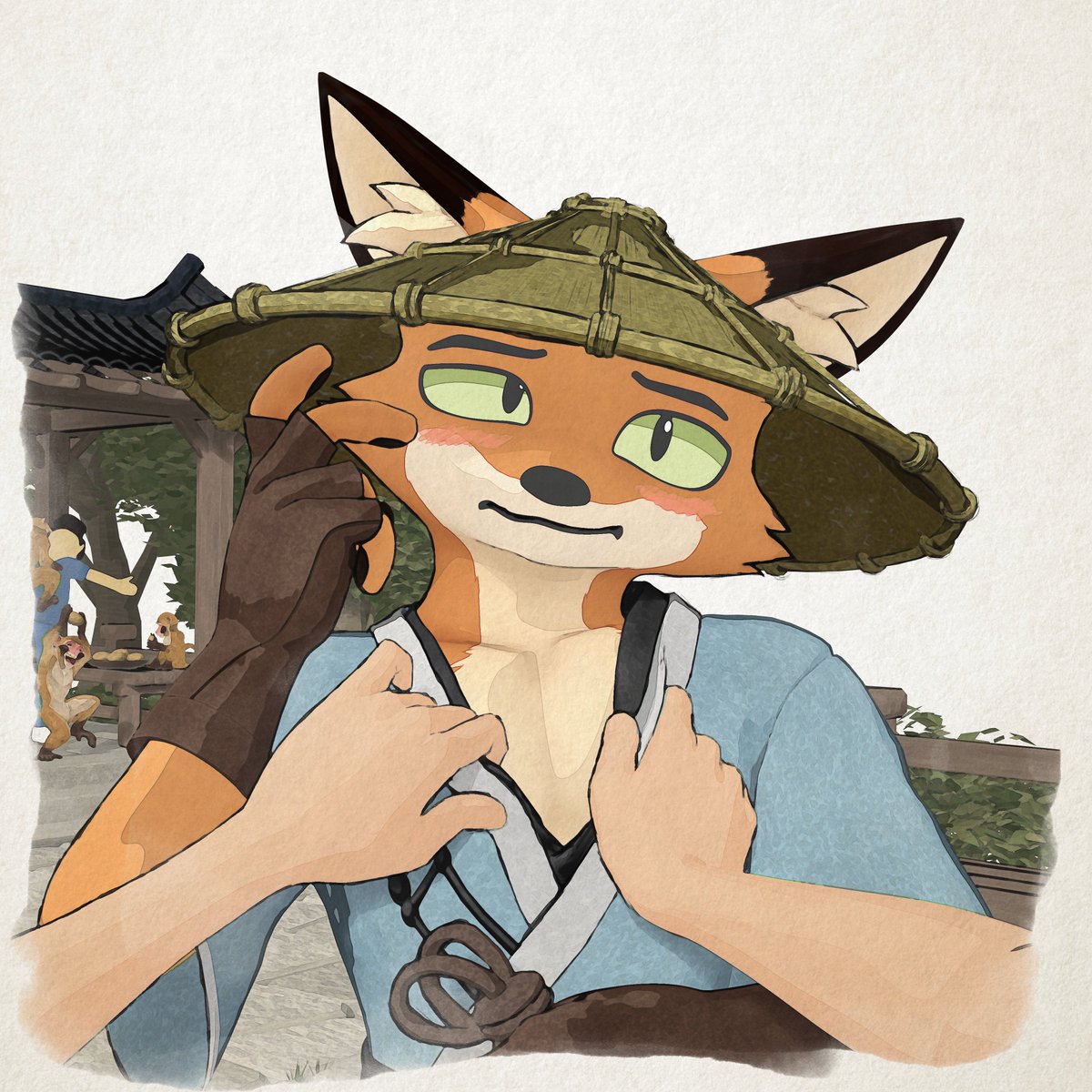 nukorio's tweet photo. I got my stuff back from those thieves!

And I’m fine! I do NOT need help putting myself back together, jeeez. https://t.co/ztQ5EfXdpI