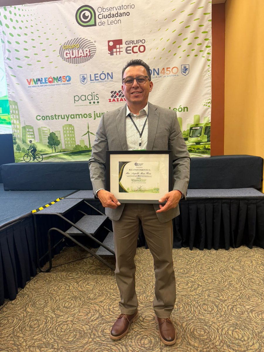 movilidad_leon's tweet photo. Asistimos al foro "Perspectivas Humanas para las Ciudades del Futuro: Decisiones Locales, Impactos Globales".

Además, nuestro Director General de Movilidad, Leopoldo Mora Flores, participó como ponente en el panel "Movilidad que transforma ciudades urbanas".

@municipio_leon https://t.co/N1d4jOl3m2