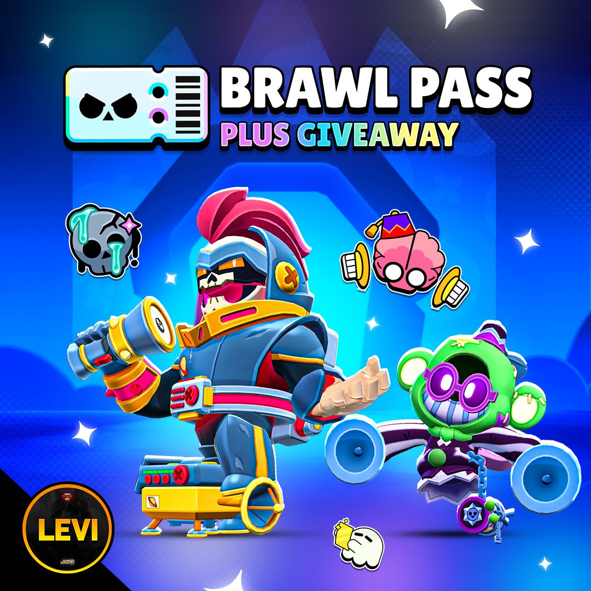 FFlevi_'s tweet photo. 🎁 Brawl Pass Plus Giveaway 🎁

How To Participate :

• Retweet ♻️ 
• Follow @FFlevi_ &amp; @FFLevi
• Comment Your Favorite Brawler 💬 

Good Luck , Choosing In 72 Hours ⏰️  #BrawlStarsㅤㅤ https://t.co/S1WKT3eKev