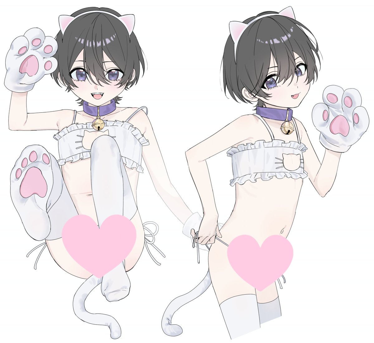 Tesnate33's tweet photo. Catboy Higa 

Uncensored: https://t.co/a5Z1HZ4WUX

#ショタおに #shota https://t.co/gxIh6VDBpb