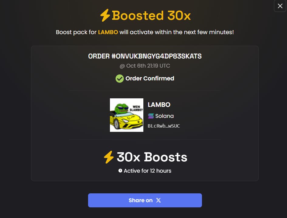 WenLamboIRL's tweet photo. first bonded coin on @irldotmoney,

30x boost paid

wen lambo? https://t.co/WF58xuFBNt