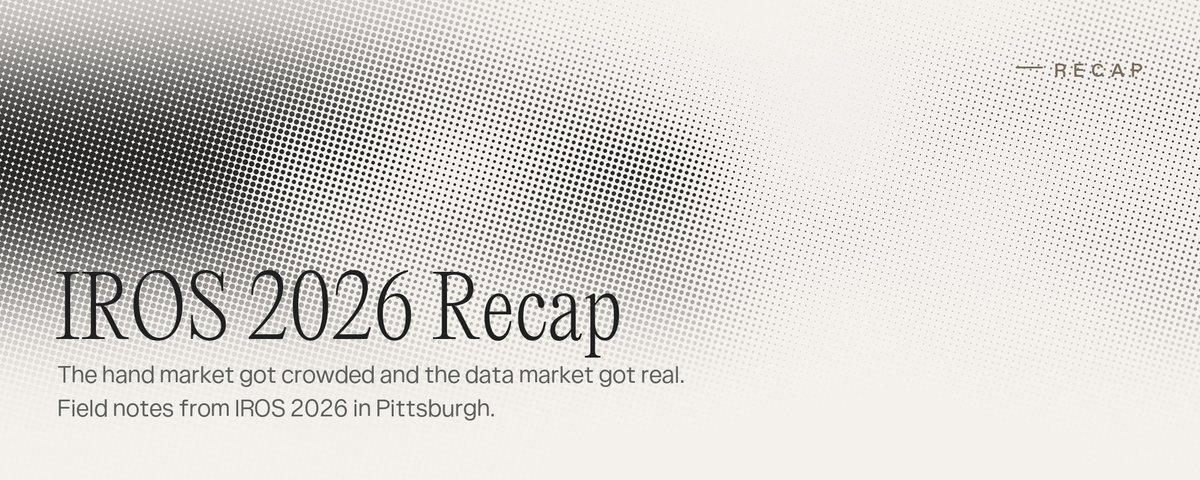 IROS 2026 Recap