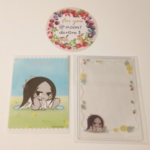 aoimidoriiro1's tweet photo. トレード希望
ゴールデンカムイ どうぶつフォーゼ フォゼ ふぉぜ ブロマイド 硬質カードケース アニメイト

譲　海賊 房太郎
両方スリーブ/OPP入り

求　宇佐美

郵送 天神博多手渡し

交換していただける方がいらっしゃったらよろしくお願いいたします🙇‍♀ https://t.co/fmq234Hxj3
