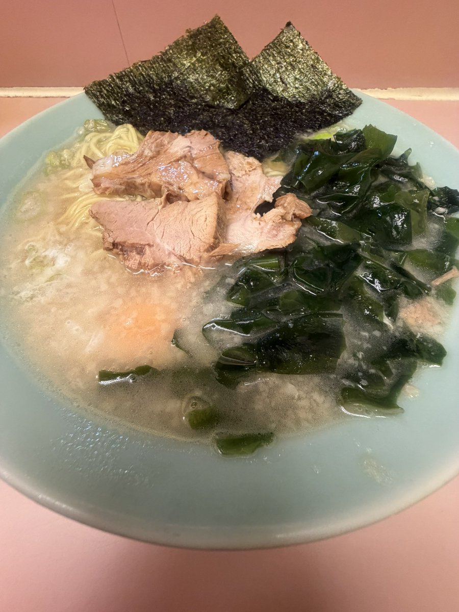 harada_tomohiro's tweet photo. 10/7 𝚆𝚎𝚍. 早朝ﾗｰﾒﾝ
ﾗｰﾒﾝｼｮｯﾌﾟ椿 新奥多摩街道店
PPでﾗｰﾒﾝ+ﾜｶﾒ+ﾅﾏﾀﾏ

#羽村 #小作台 #飯能 #ﾗｰﾒﾝｼｮｯﾌﾟ #新奥多摩街道店 #ﾗｰﾒﾝｼｮｯﾌﾟ愛好会 #ﾗｰﾒﾝｼｮｯﾌﾟ同好会 #多摩組 #ｲﾁｲﾁ #ﾗｰﾒﾝ #ﾈｷﾞﾗｲｽ https://t.co/mNHbNfrRfU