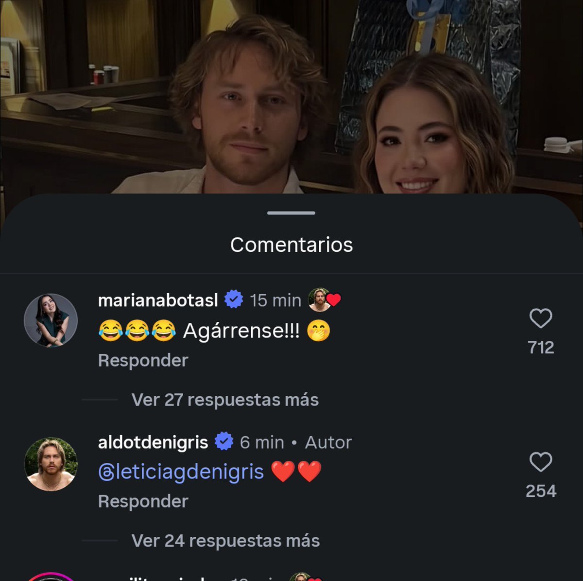 Quimi1727864's tweet photo. Aldo y Marianita sin miedo a los sombies.

Agárrense que regresaron con fuerza 💪🏻 ❤❤🤭 https://t.co/rmT91bjKtL