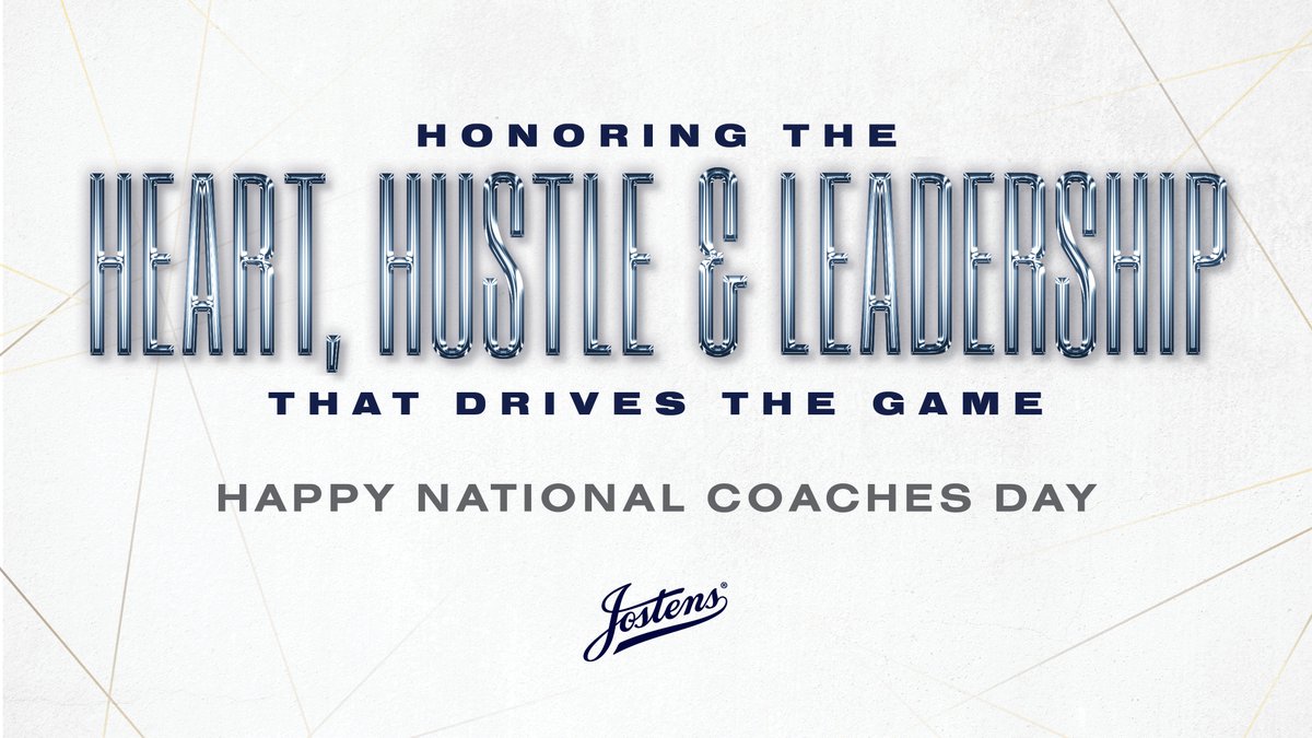 JostensChamp's tweet photo. 🙌 #NationalCoachesDay https://t.co/DUh3iLxGIO