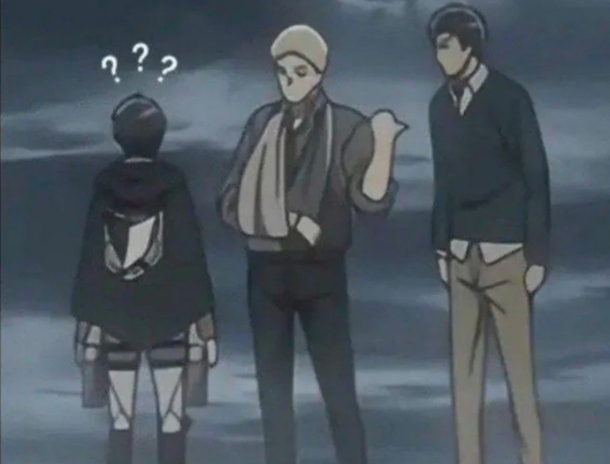 iamjudyyyyyyyy's tweet photo. My favourite low quality AOT frame. https://t.co/WiSxQR3Ysl