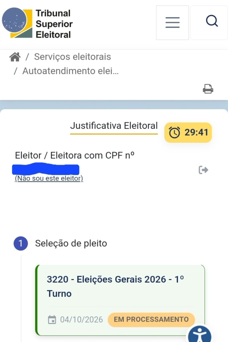 816985125g's tweet photo. @BiazitaGomes O meu está "em processamento", mas se eu avançar ele vai pra parte de justificar o voto. https://t.co/LOqStaji1I