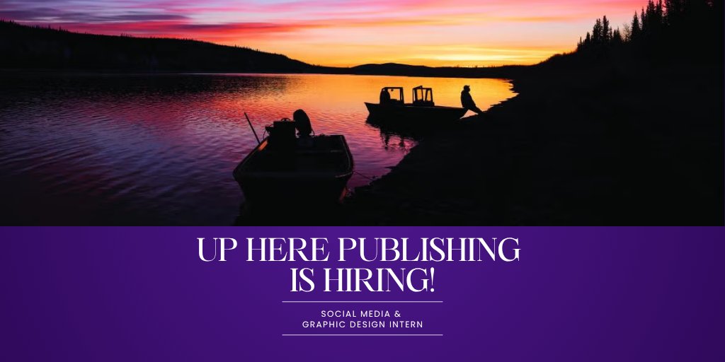 albertamags's tweet photo. JOB POSTING Love all things design and have a passion for life up north? @upheremag is hiring a paid social media & graphic design intern!
Learn more at our website and apply today! https://t.co/OaCFtdEHy6
#AlbertaMagazines #GraphicDesign #JobPosting #ApplyToday https://t.co/jSjTK70e3m
