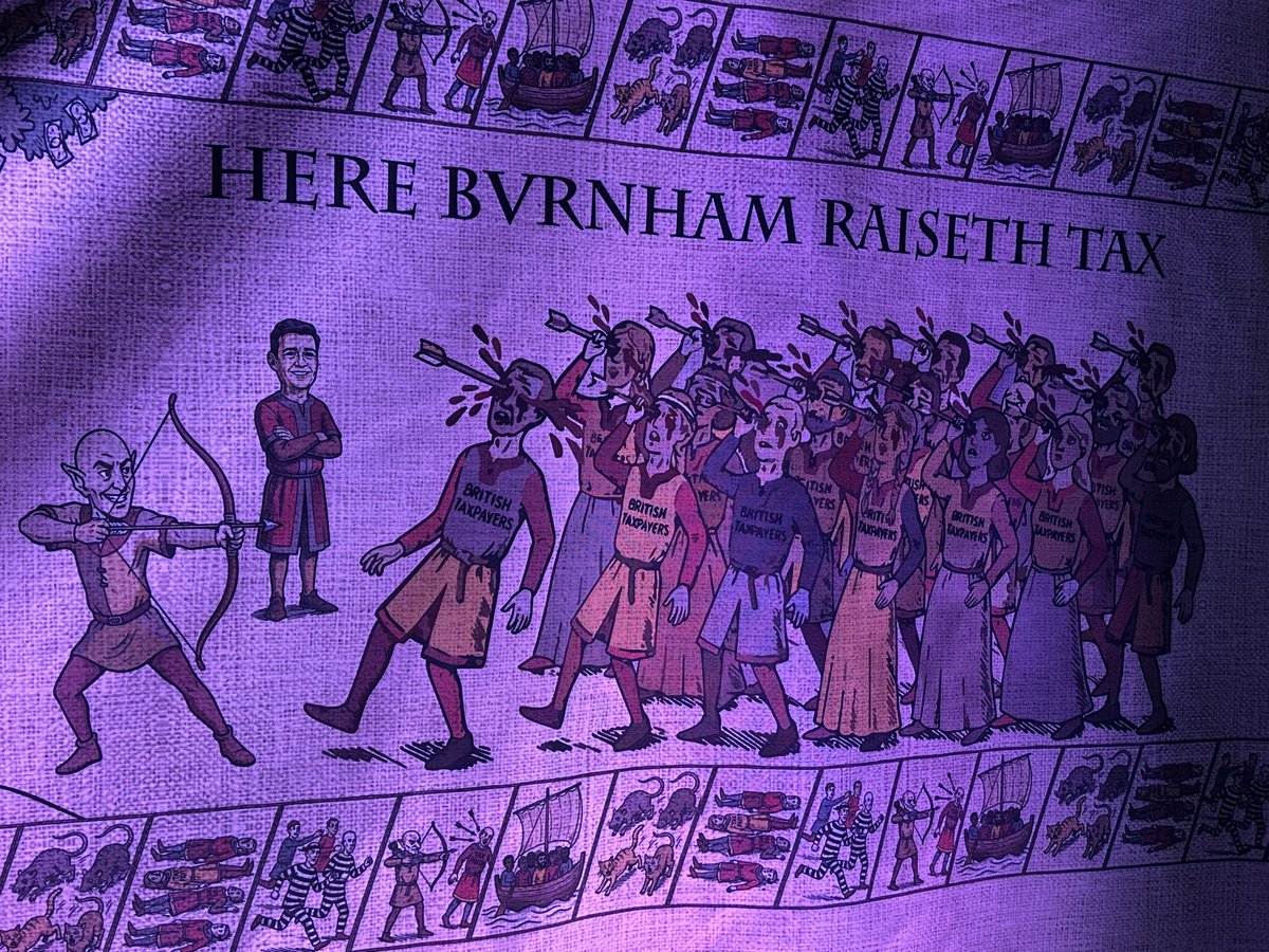 hbaldwin's tweet photo. #CPC26 Another excellent day with panels, fringes, small businesses and local @Conservatives and everyone is loving the Birmingham Tapestry https://t.co/SMKlq88joc